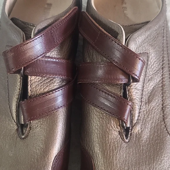 Used RARE Alexander McQueen Black Label Bronze/Brown Mostró Strap Shoe Size 45 - Picture 11 of 11